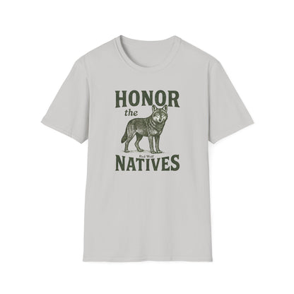 Honor The Natives Red Wolf