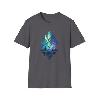 Geometric Diamond Aurora T-shirt