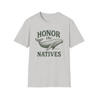 Honor The Natives Grey Whale