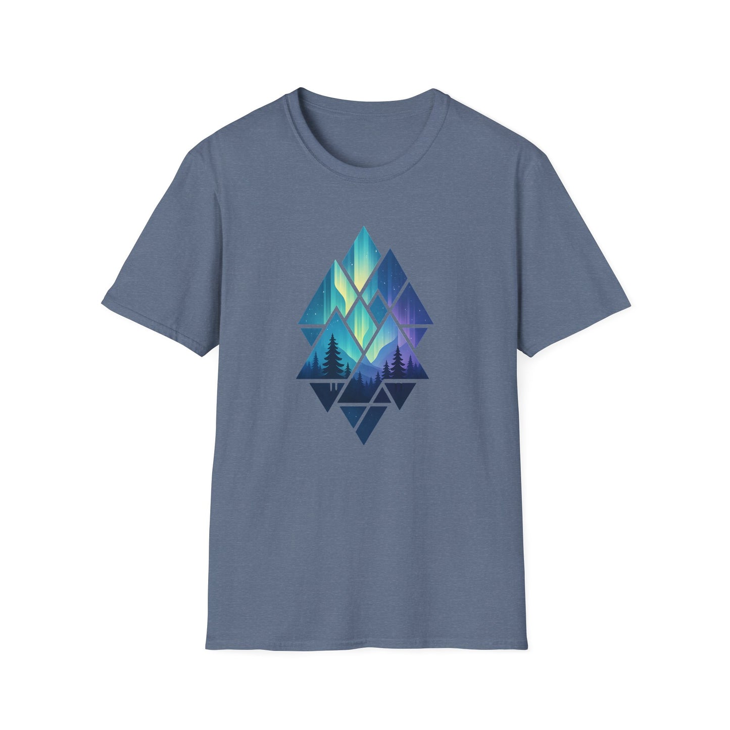 Geometric Diamond Aurora T-shirt