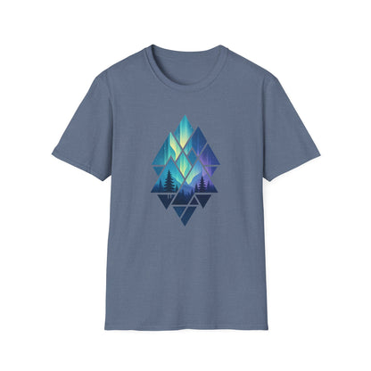 Geometric Diamond Aurora T-shirt
