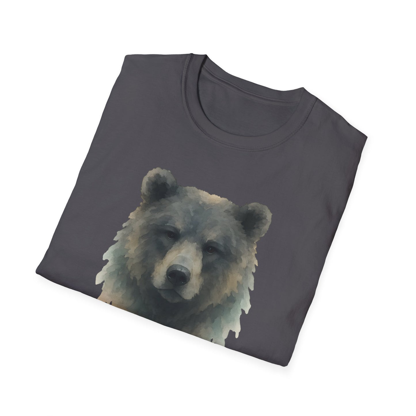 Bear Watercolor Portrait T-shirt
