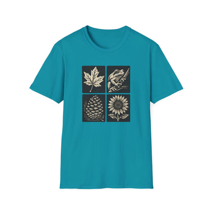 Woodland Magic Flora and Fauna T-shirt