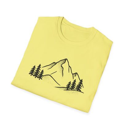 Minimalist Mountain Range T-shirt