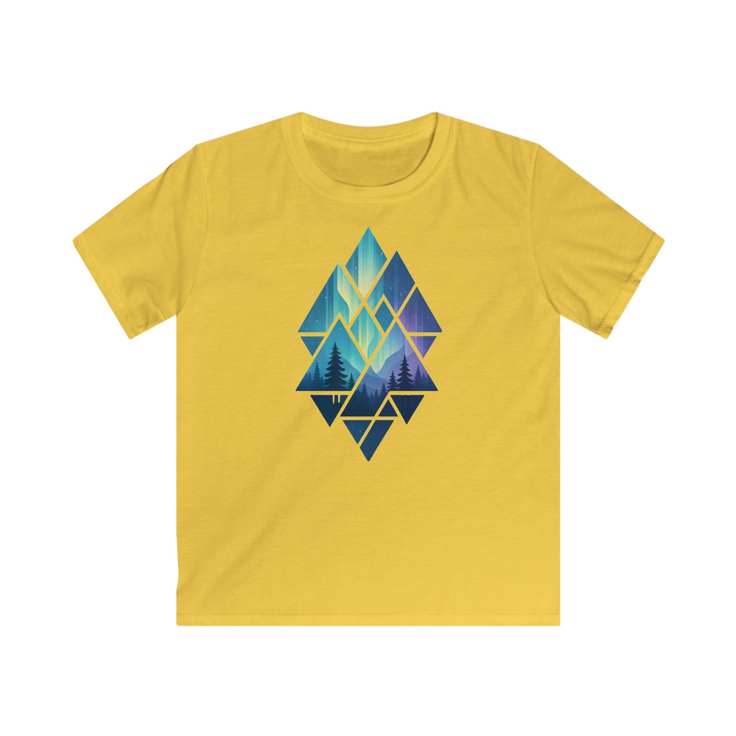 Children's Geometric Aurora T-shirt