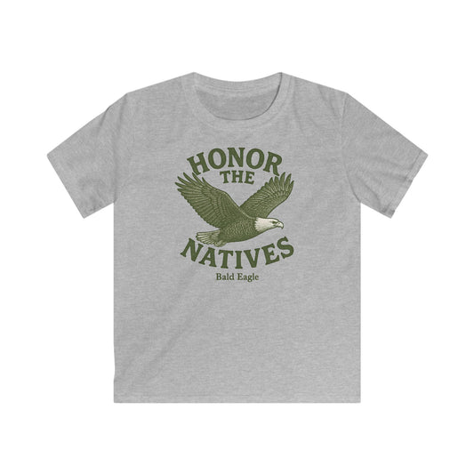 Children's Honor The Natives Mighty Bald Eagle T-shirt
