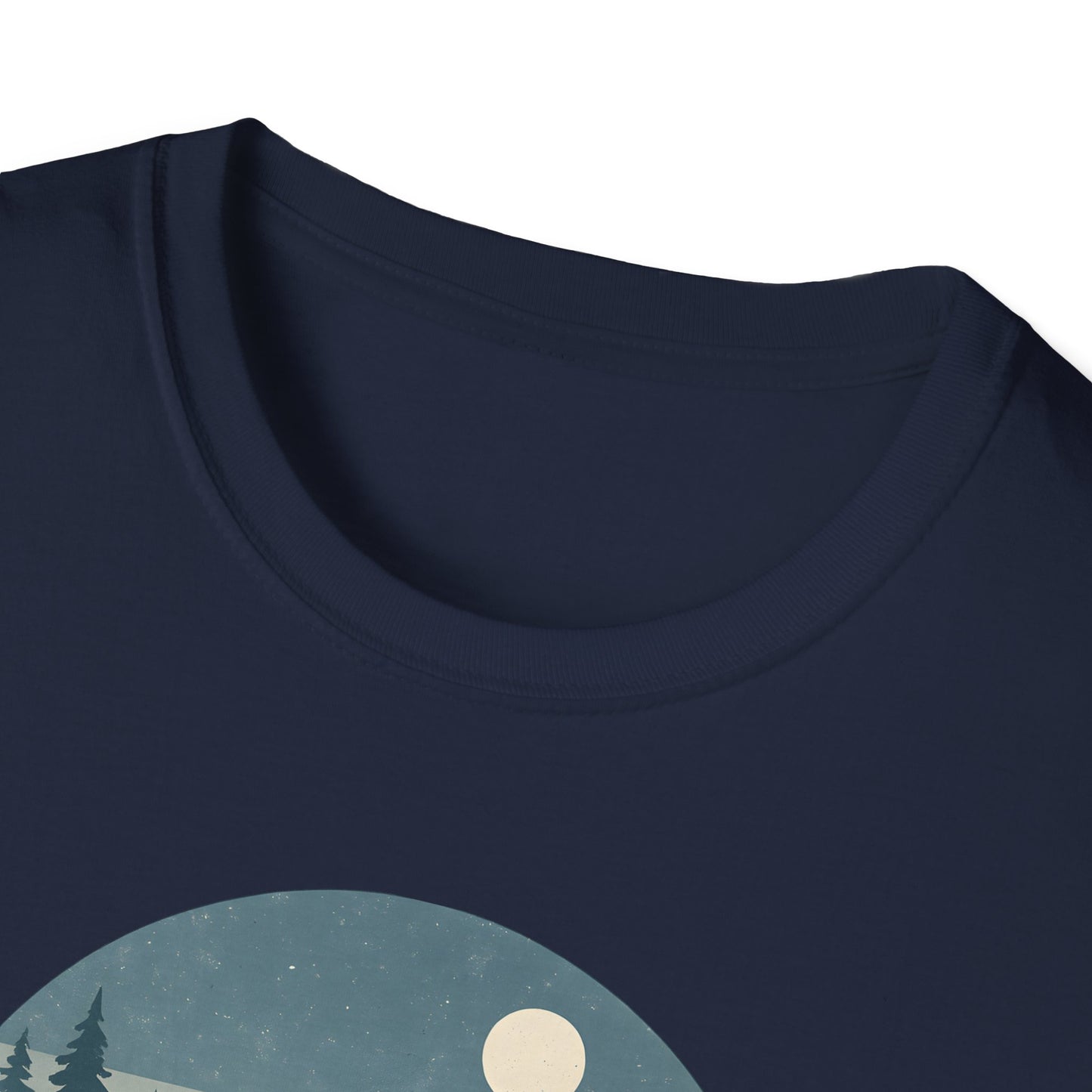 Elk Under Moonlight