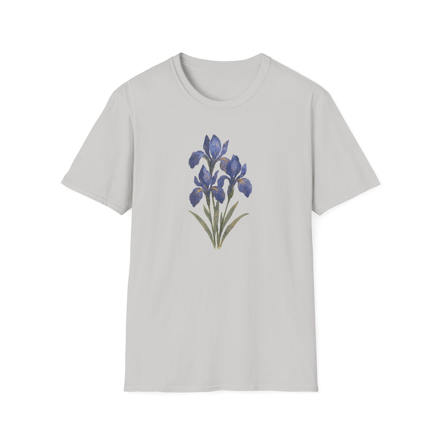 Blue Iris Portrait