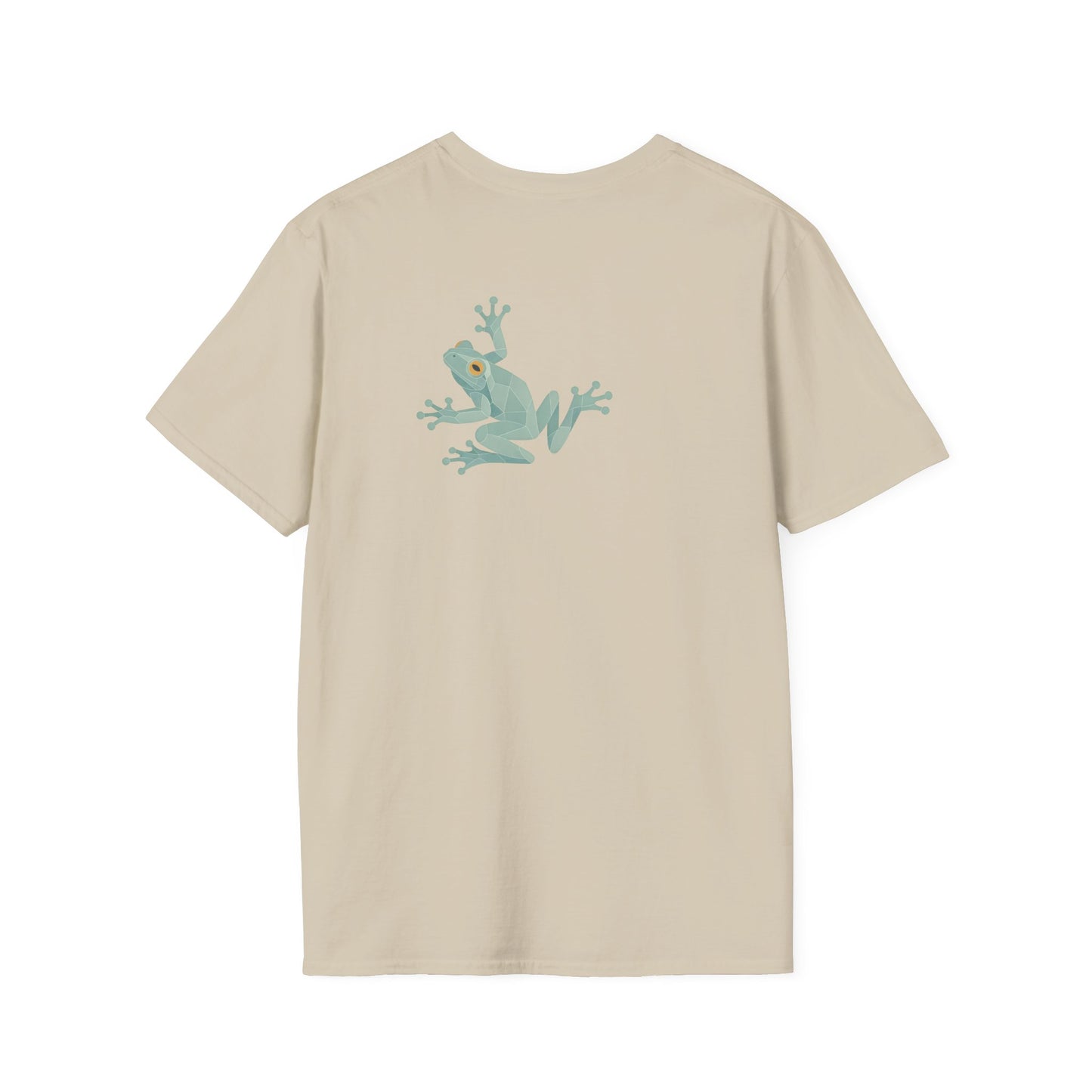 Geometric Frog Front and Back