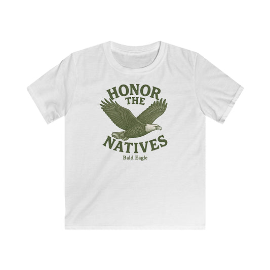 Children's Honor The Natives Mighty Bald Eagle T-shirt