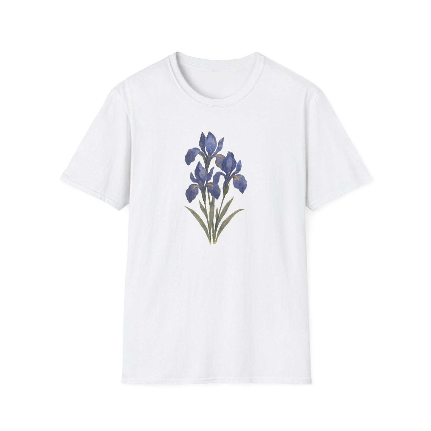 Blue Iris Portrait