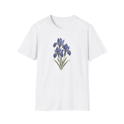 Blue Iris Portrait