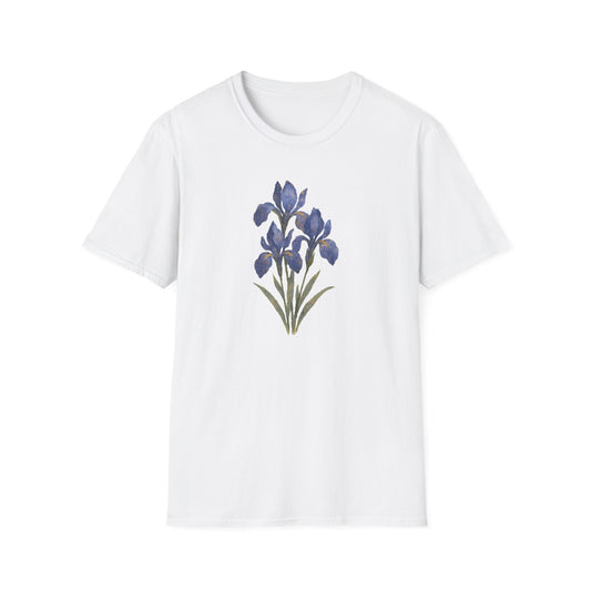 Blue Iris Portrait