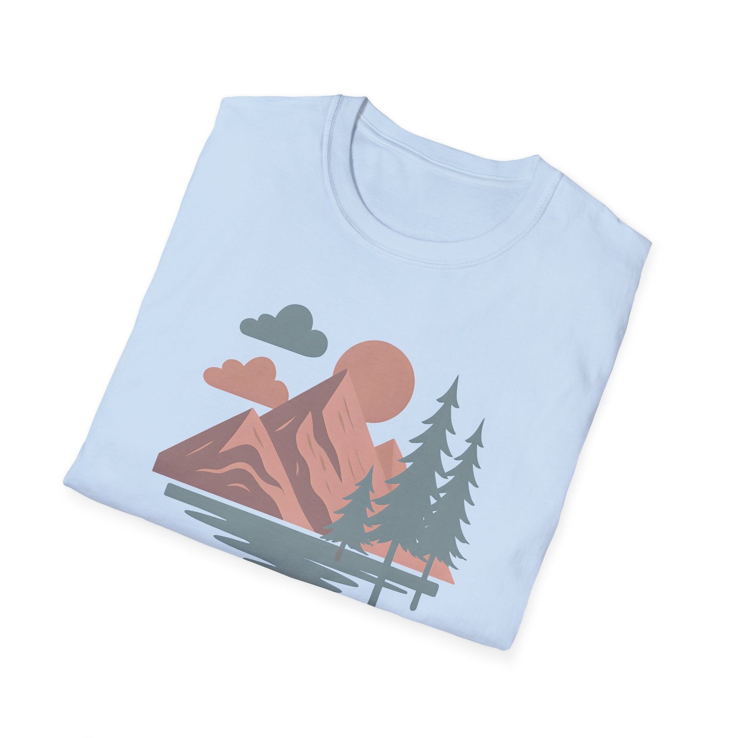 Mountain Landscape Serenity T-shirt
