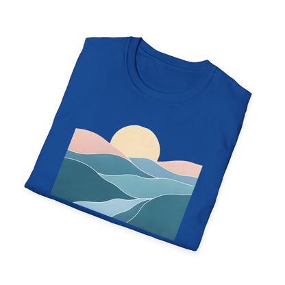 Sunset Over Rolling Hills T-shirt