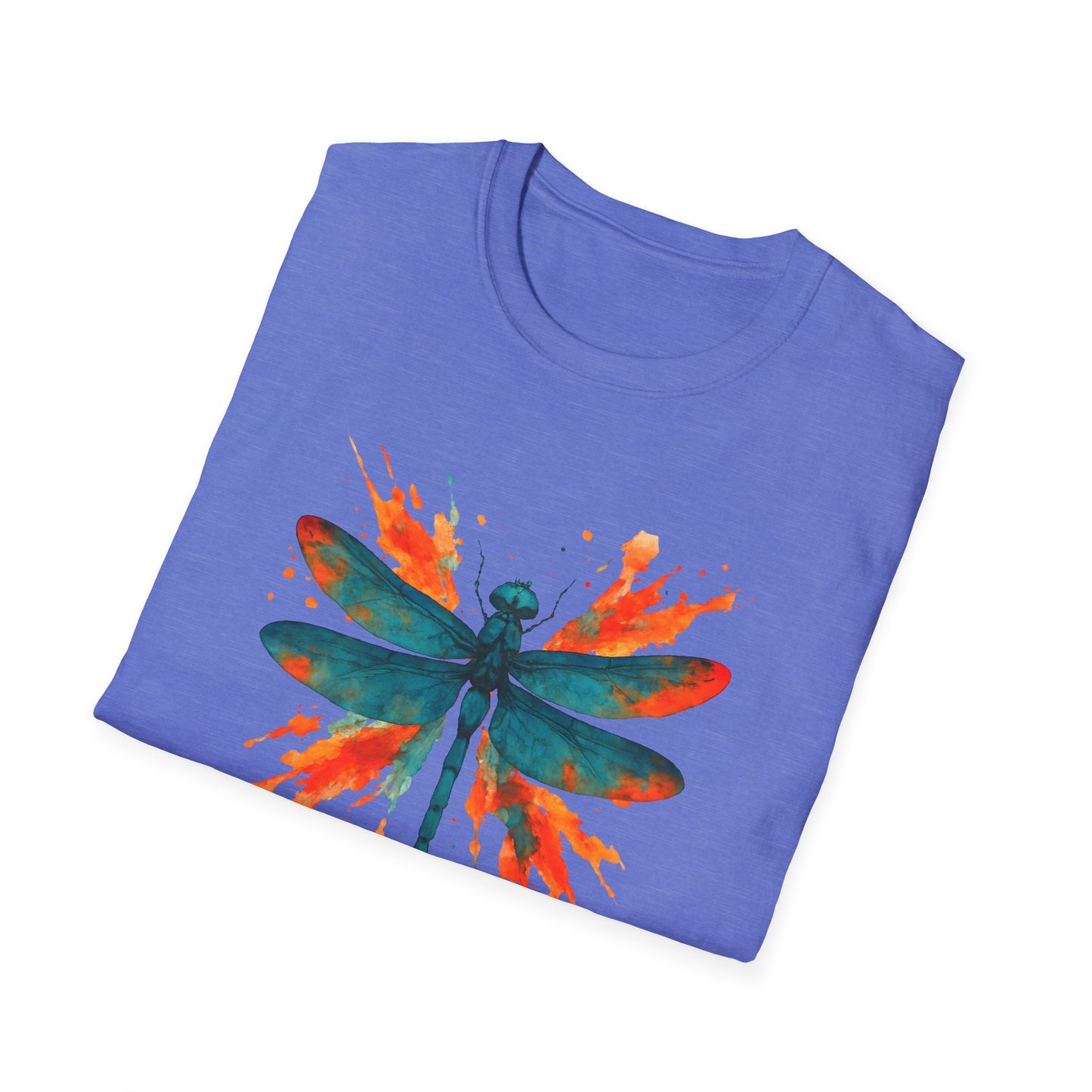 Dragonfly Red Splash T-shirt
