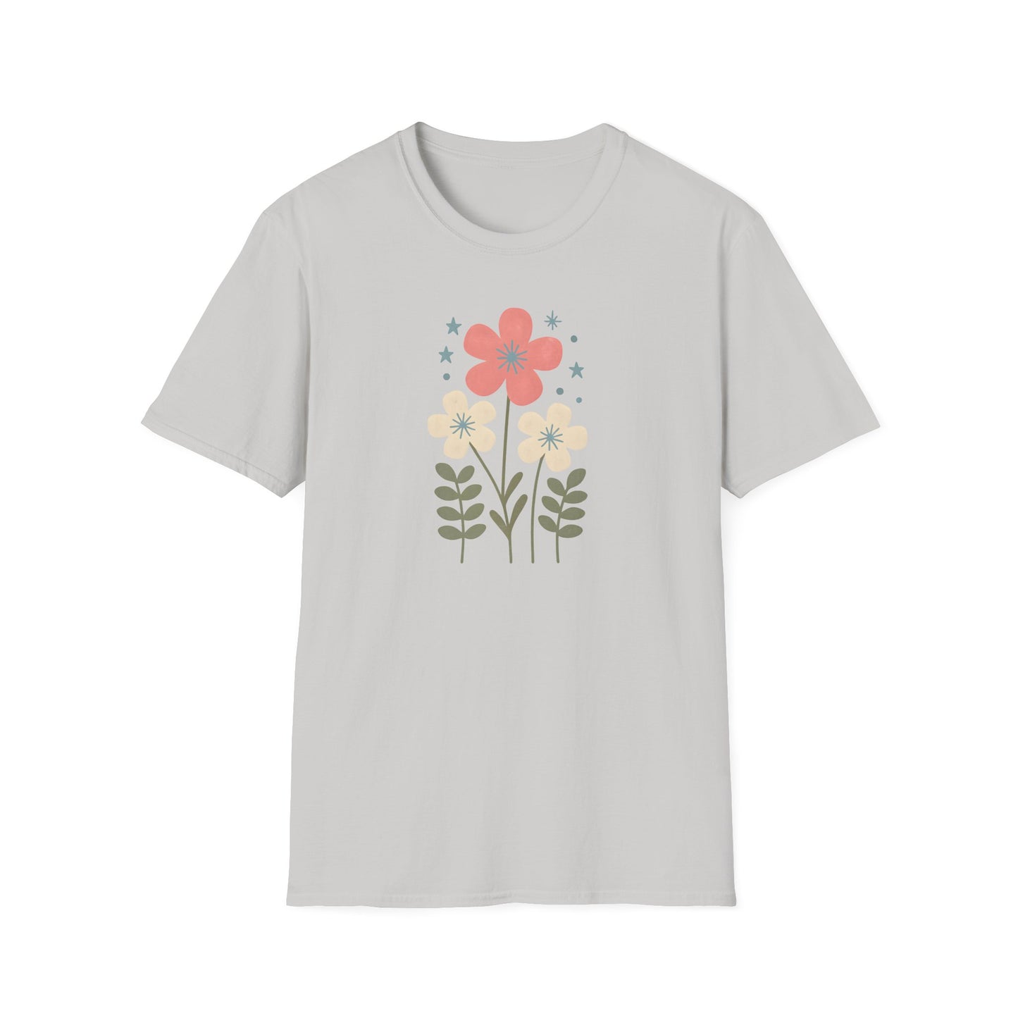 Stars and flowers Simple