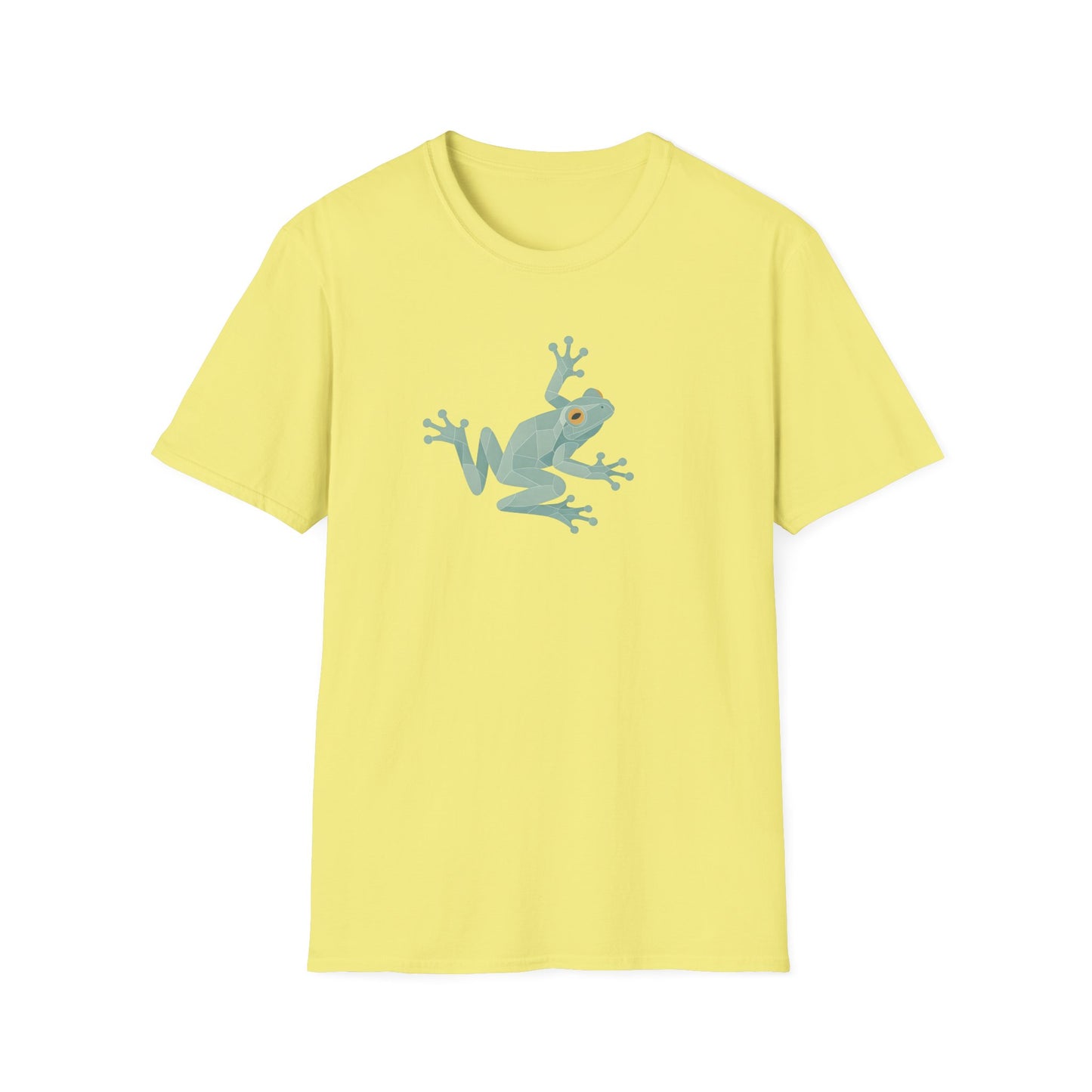 Geometric Frog Front and Back