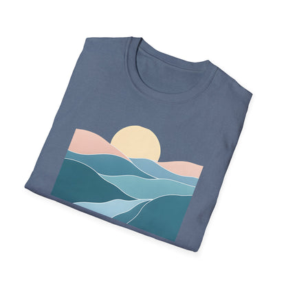 Sunset Over Rolling Hills T-shirt
