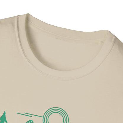 Geometrical Landscape Teal