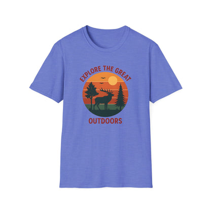 Retro Explore the Great Outdoors T-shirt