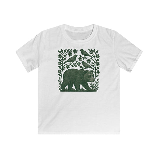 Children's Forest Bear And Friends T-shirt