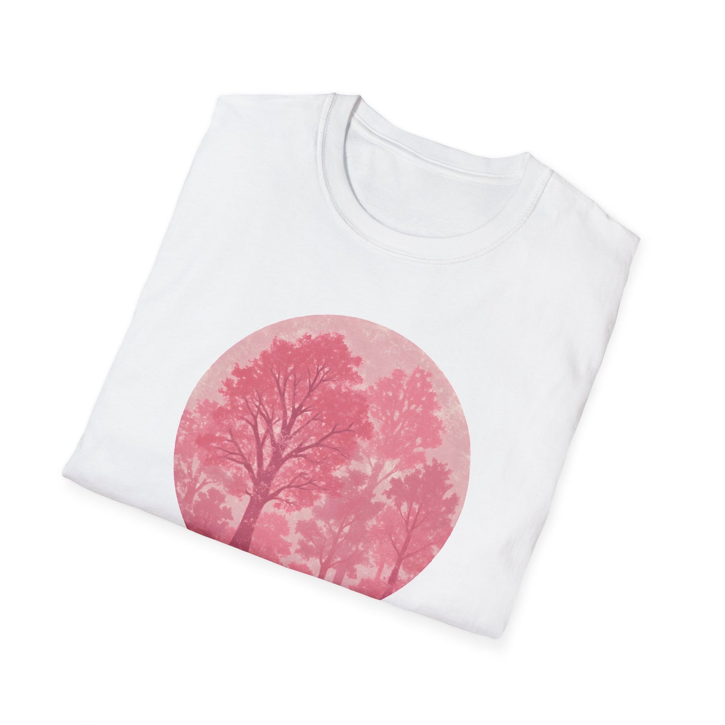 Forest Oil Painting Pinkscale