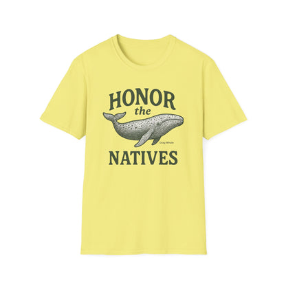 Honor The Natives Grey Whale
