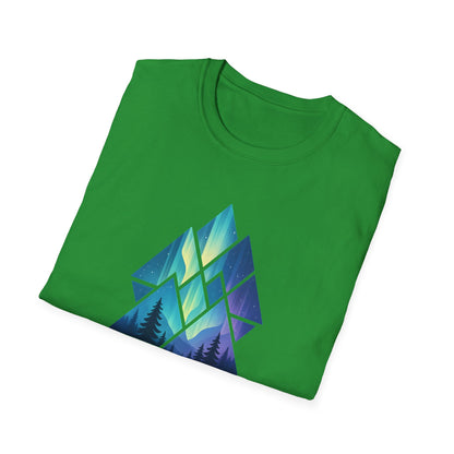 Geometric Diamond Aurora T-shirt