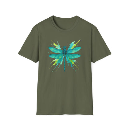 Dragonfly Teal Splash
