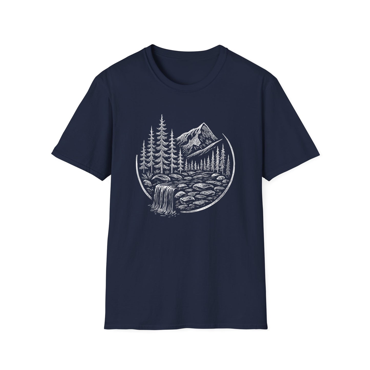 Whitescale Mountain River Escape T-shirt