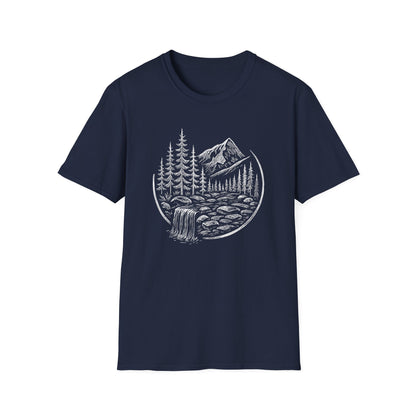 Whitescale Mountain River Escape T-shirt