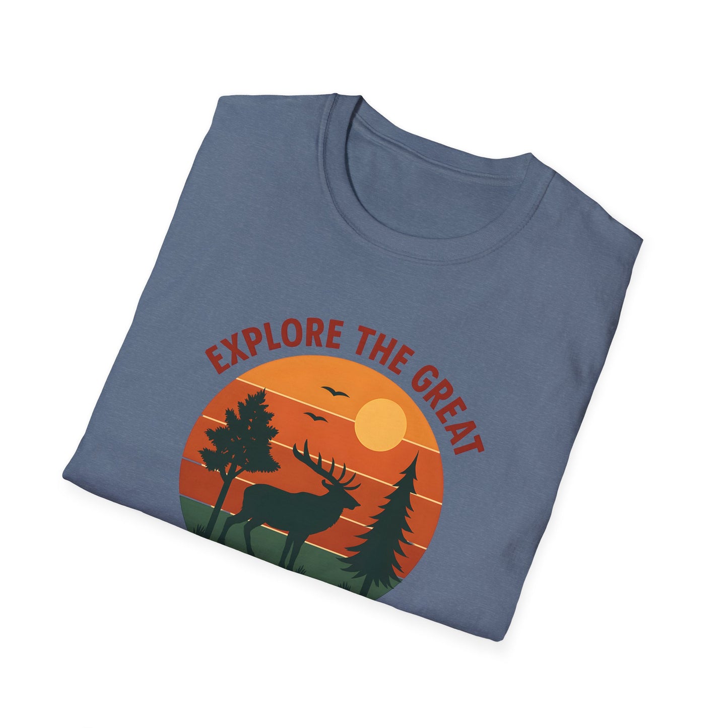 Retro Explore the Great Outdoors T-shirt