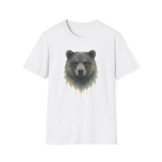 Bear Portrait Watercolor T-shirt
