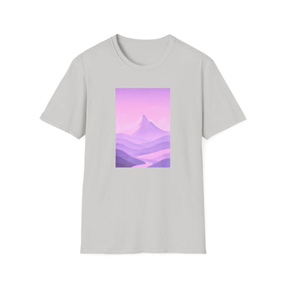 Layered Valley Violets Landscape T-shirt