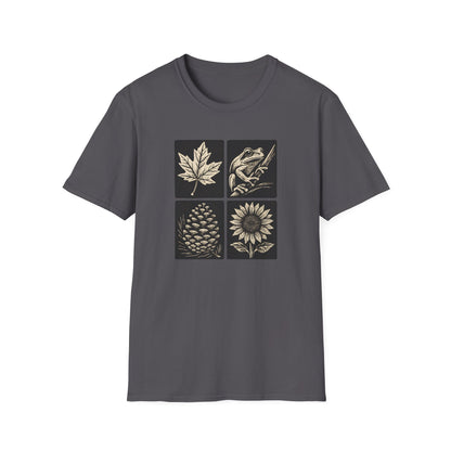 Woodland Magic Flora and Fauna T-shirt