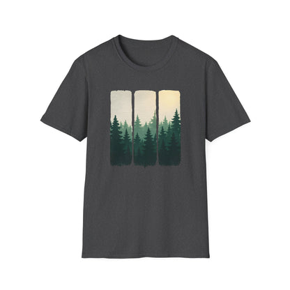 Sunlit Forest Brushstrokes