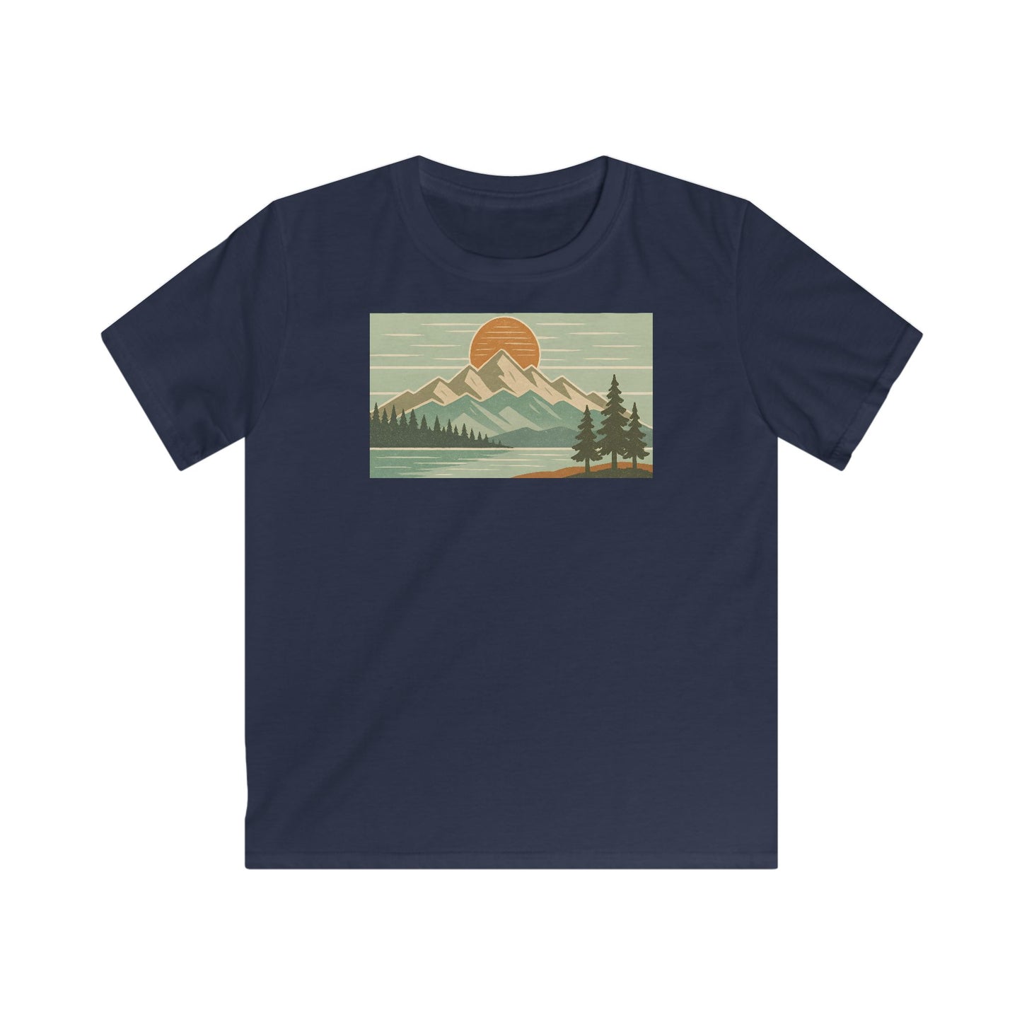 Children's Adventurous Landscape T-shirt