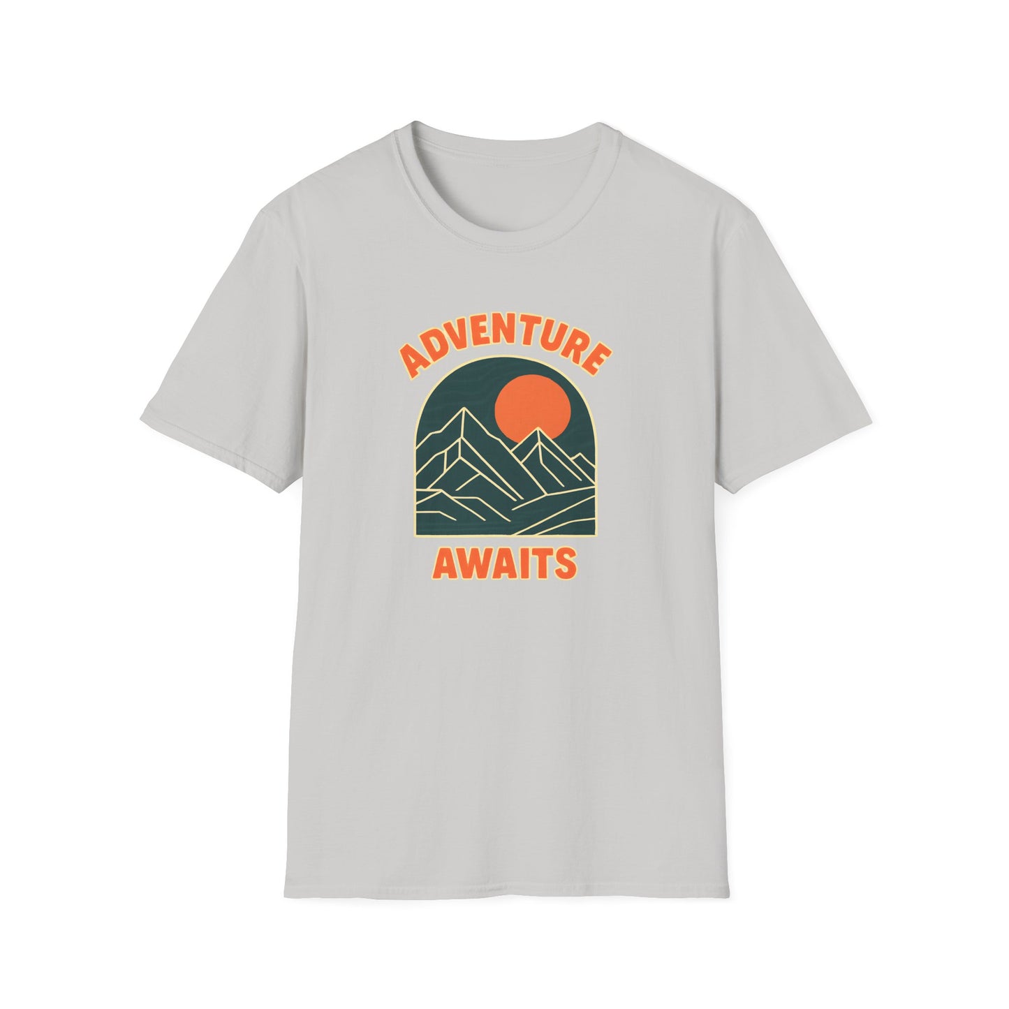 Adventure Awaits Mountain Landscape T-shirt