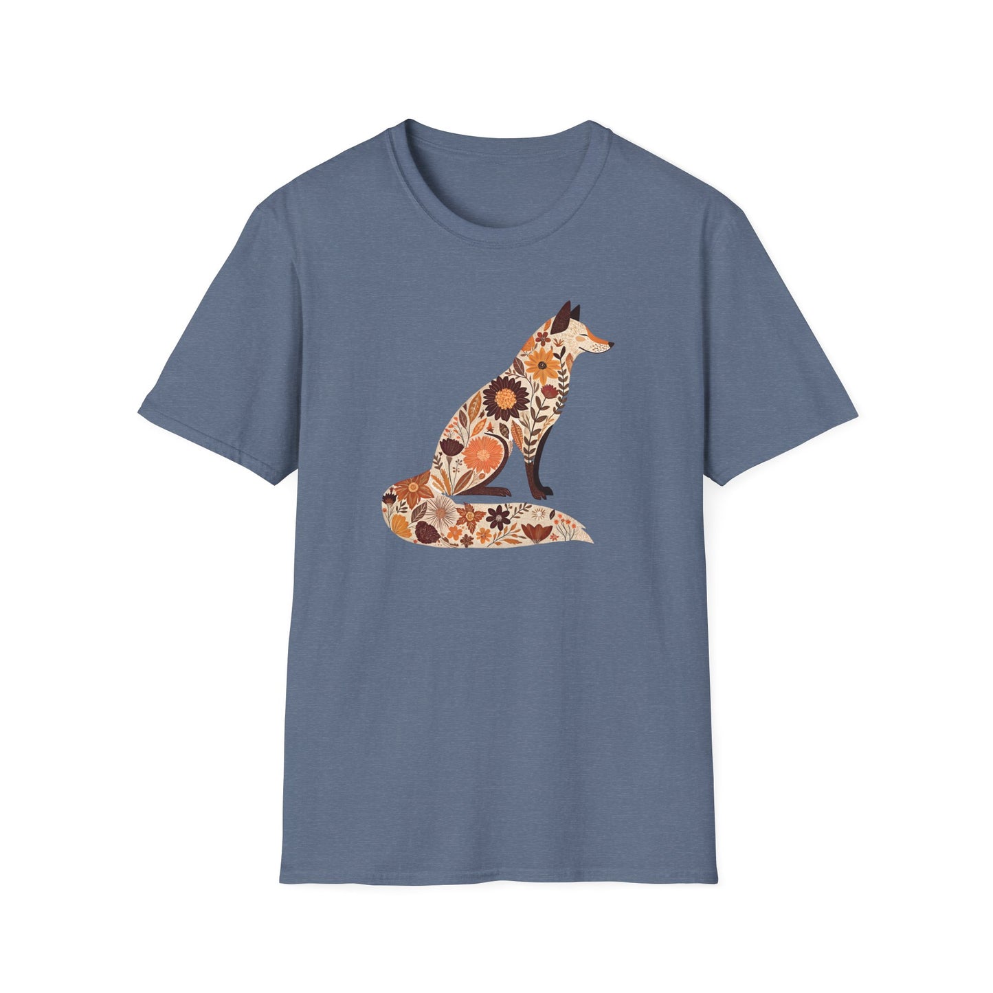 Fox Floral Pattern