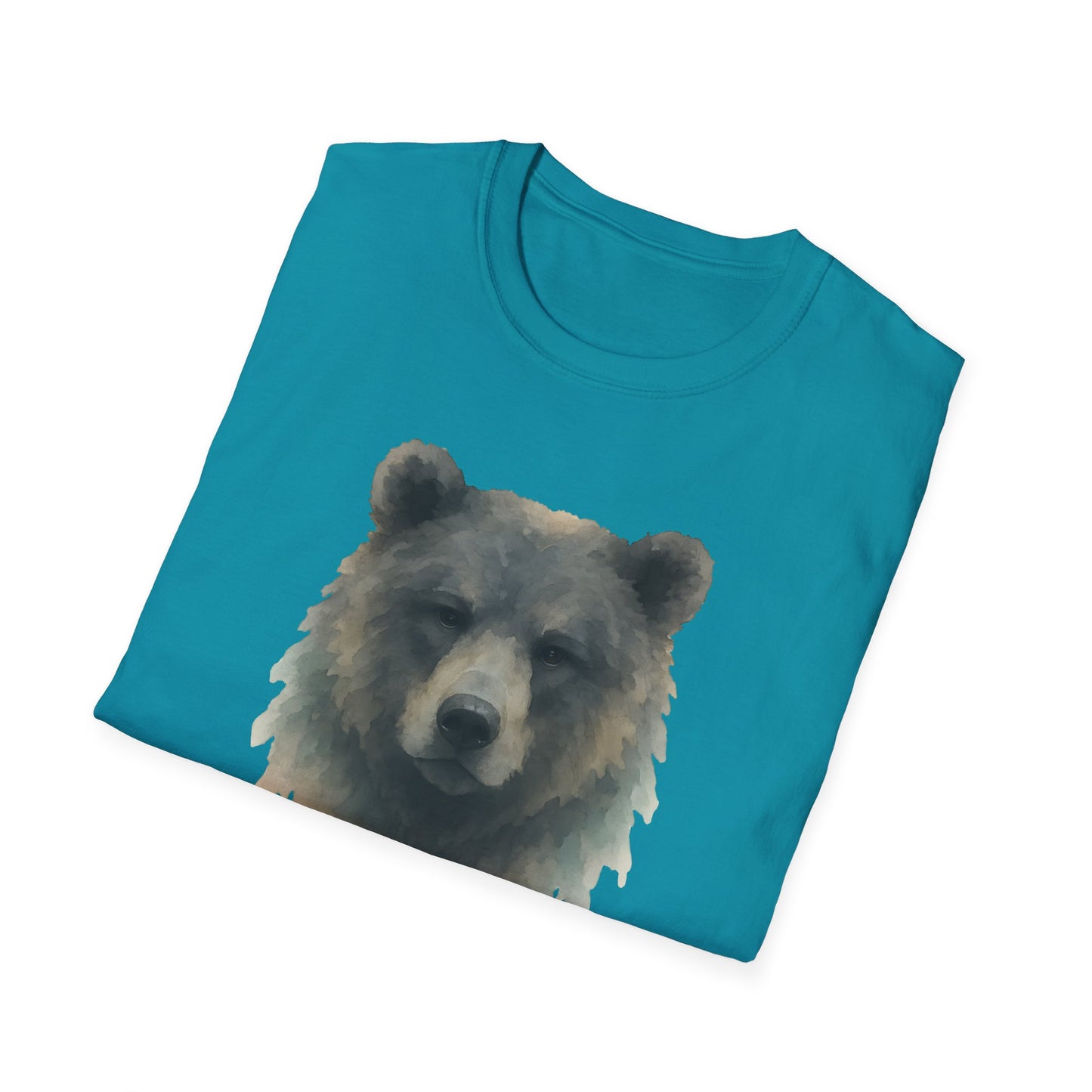 Bear Watercolor Portrait T-shirt