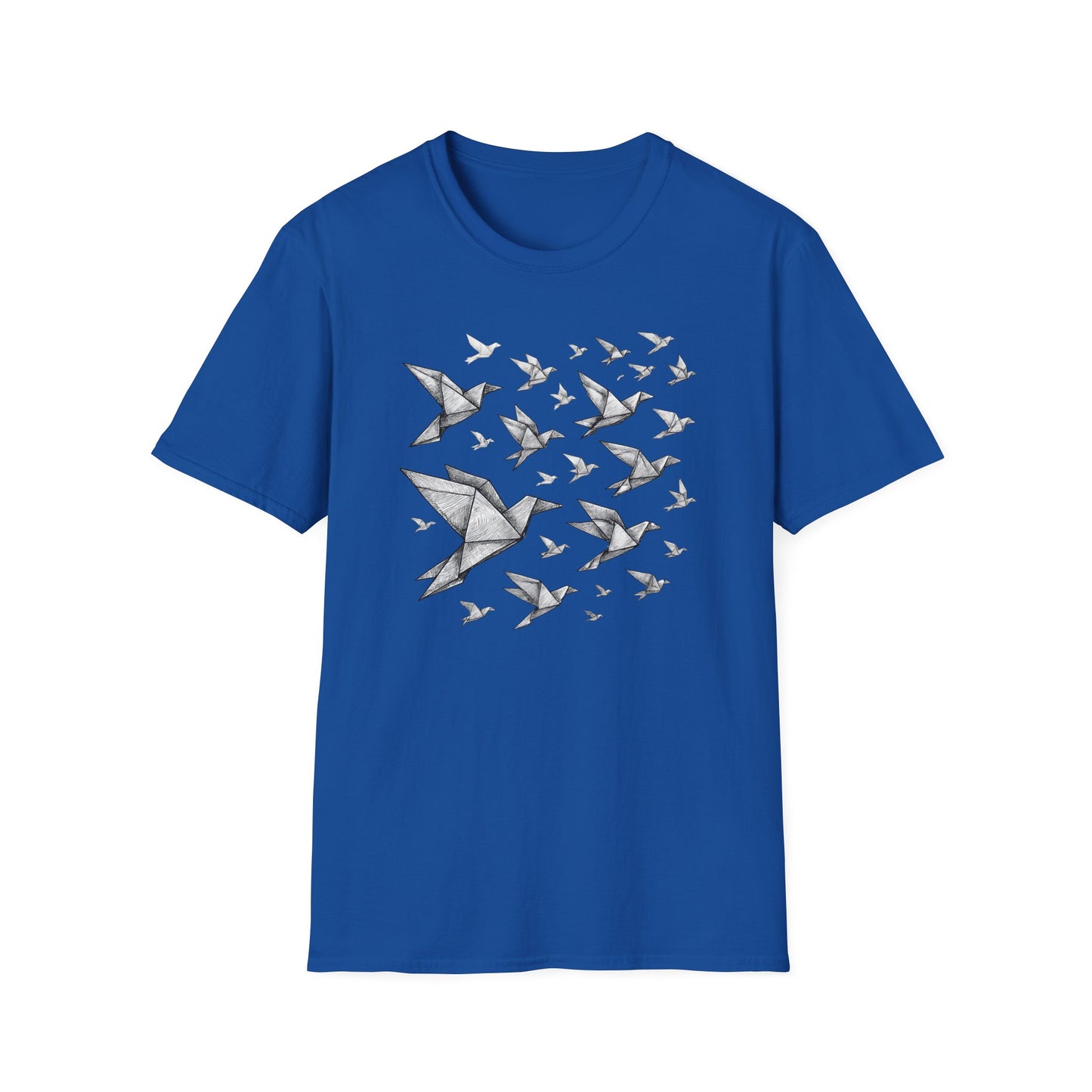 Origami Birds In Flight