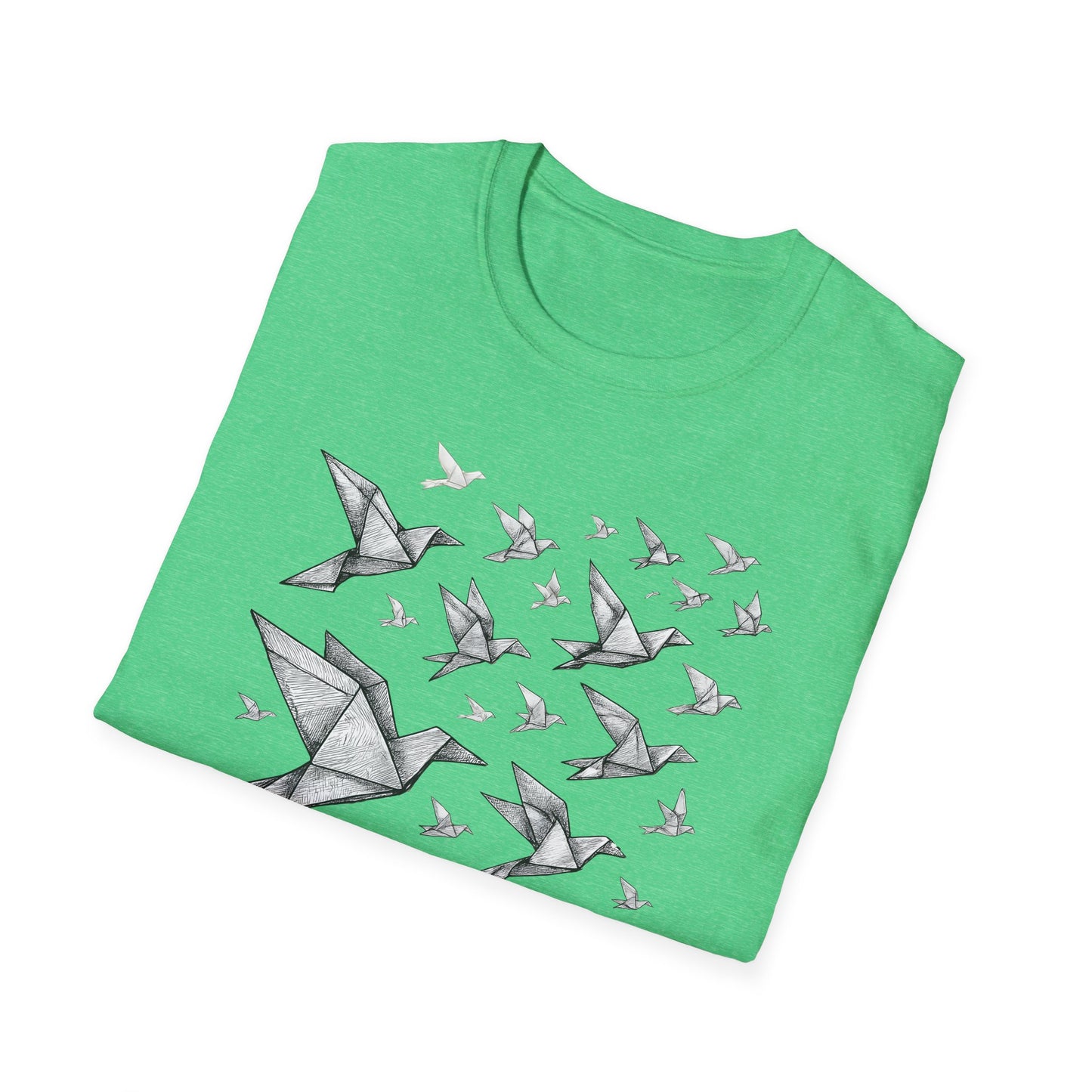 Origami Birds In Flight