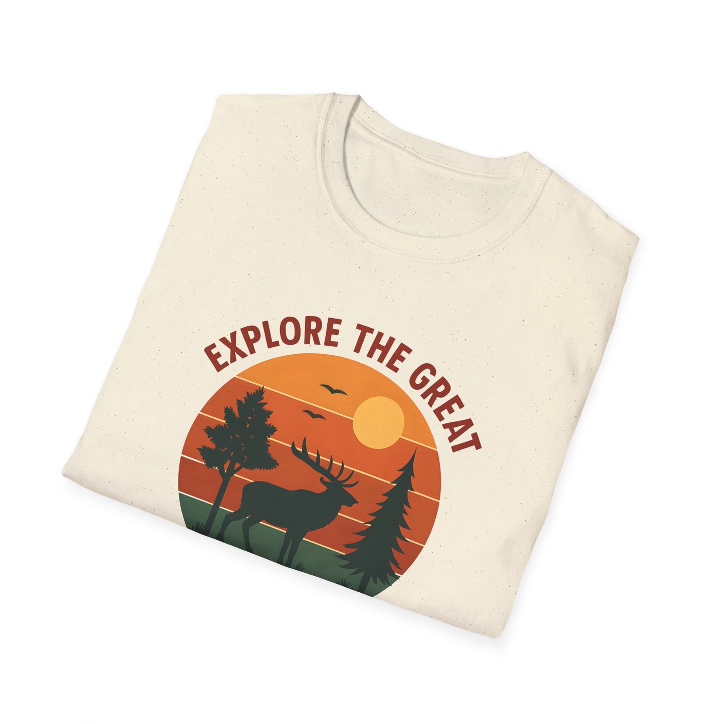 Retro Explore the Great Outdoors T-shirt