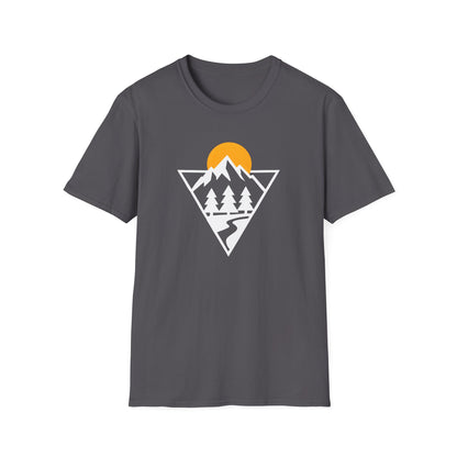 Minimalist Diamond Mountain Valley T-shirt