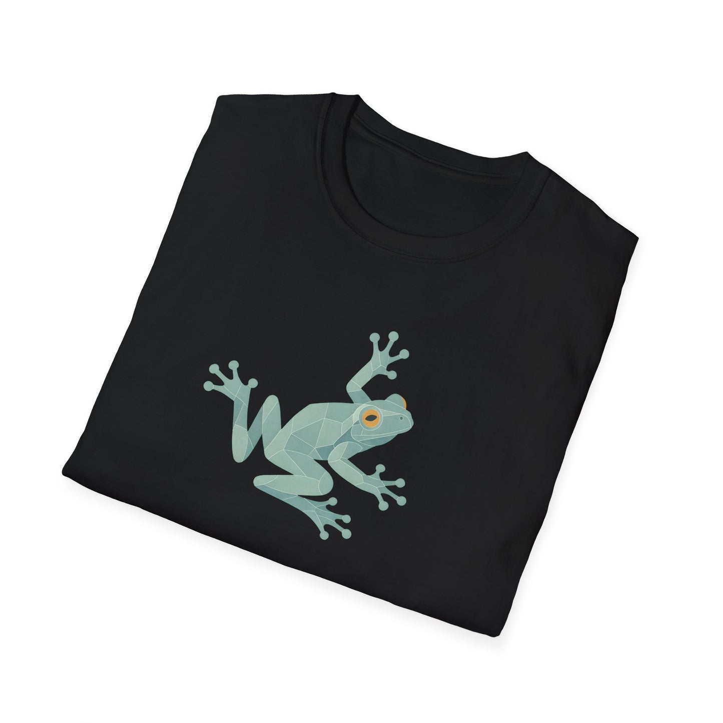 Geometric Frog Front and Back