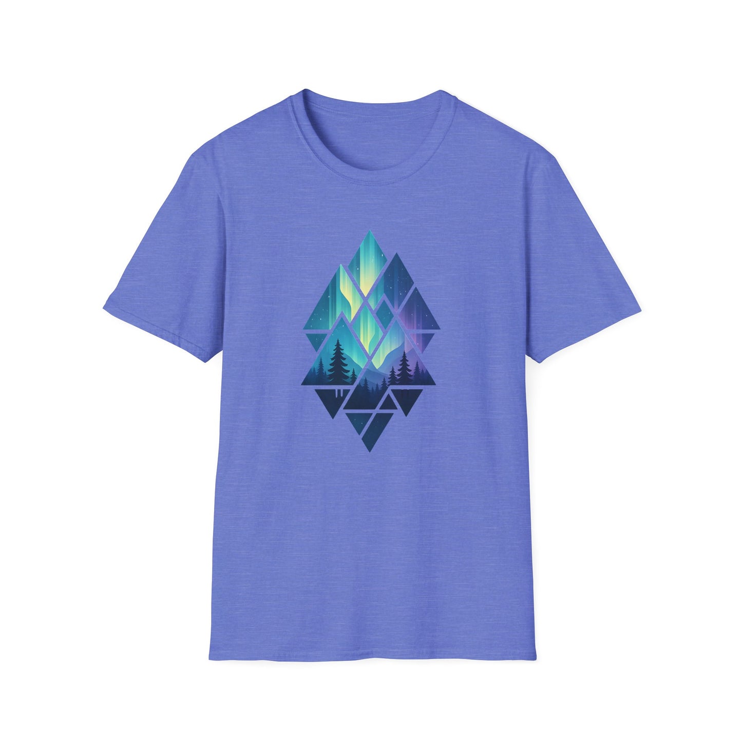 Geometric Diamond Aurora T-shirt