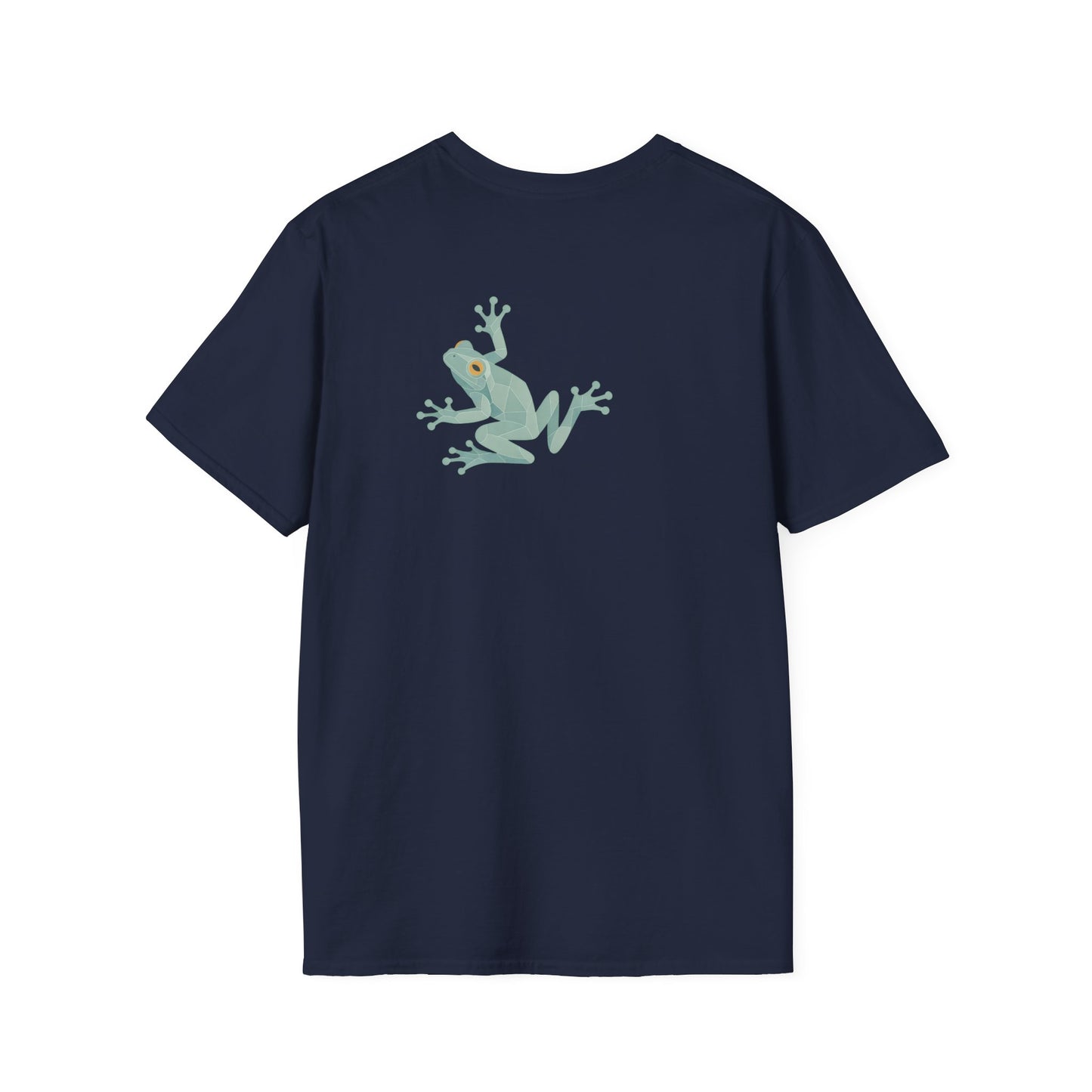 Geometric Frog Front and Back