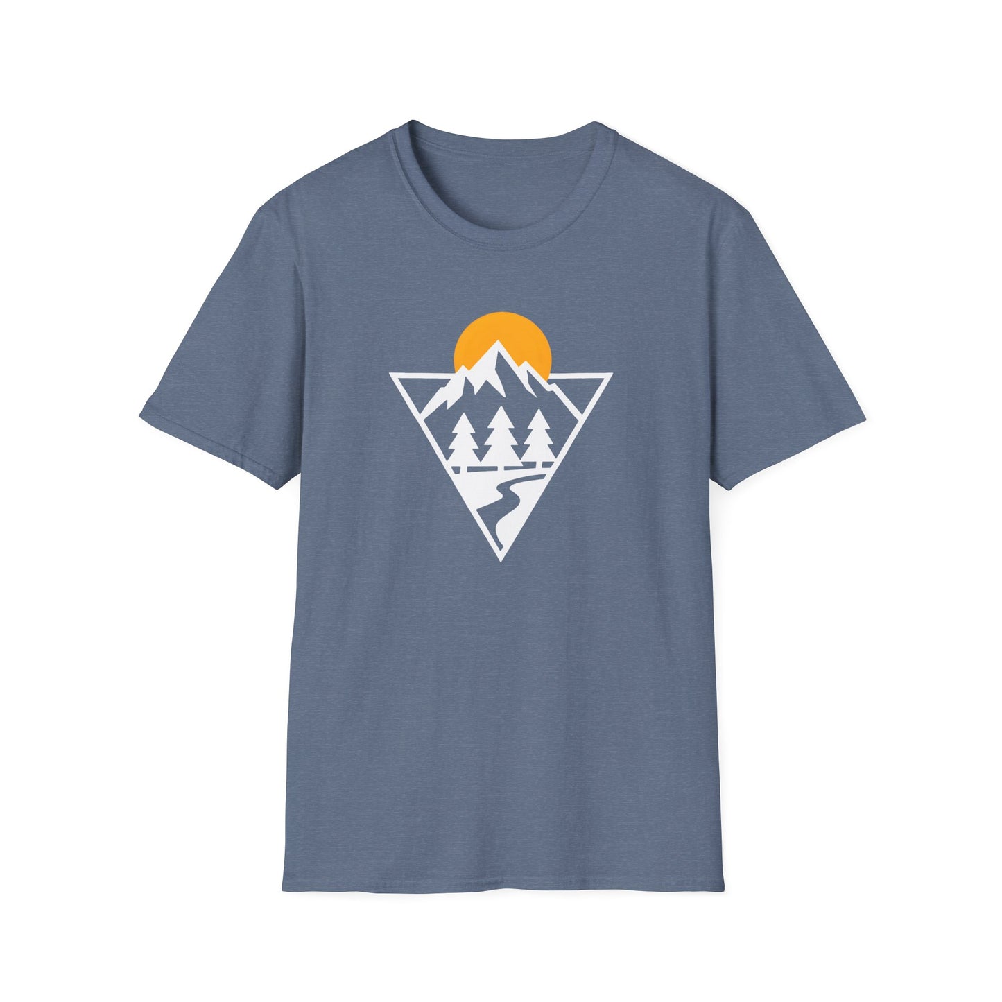 Minimalist Diamond Mountain Valley T-shirt
