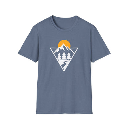 Minimalist Diamond Mountain Valley T-shirt